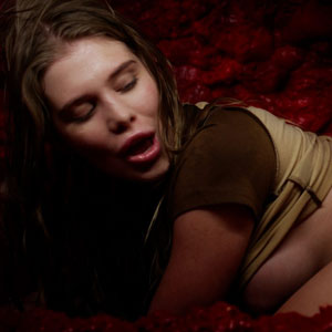 She loves a tentacle from behind