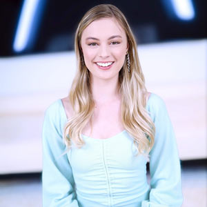 Smiling for the camera