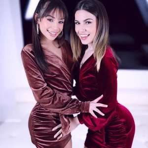 Aria Valencia & Chanel Camryn dressed up