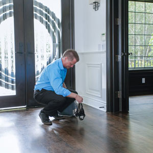 He finds Ember's panties on the floor