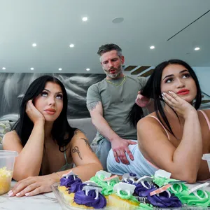 Mike arrives to grab some asses