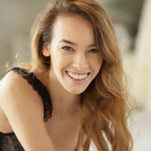 Charity Crawford smiling for the camera