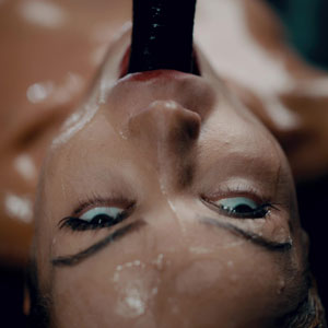 Cherry Kiss blowing on tentacle