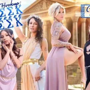 Dezyred Sorority Hookup: Greek Week with Taylor Wild, Madison Wilde, Liz Jordan and Xxlayna Marie