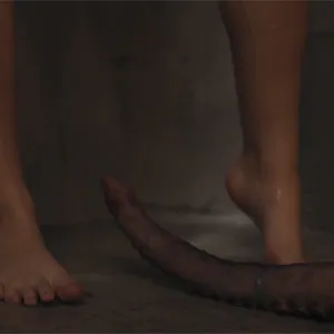 Tentacles approaching her