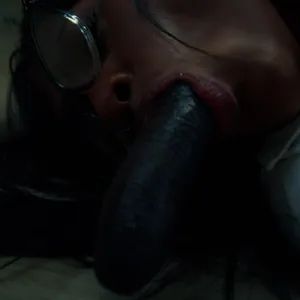 Casca Zahara gags on a huge tentacle