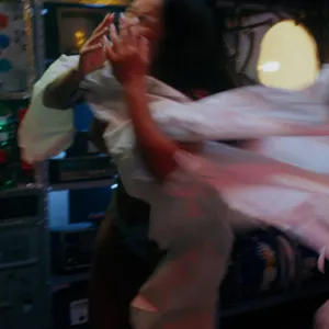 Something got into Mariana Martix's eyes