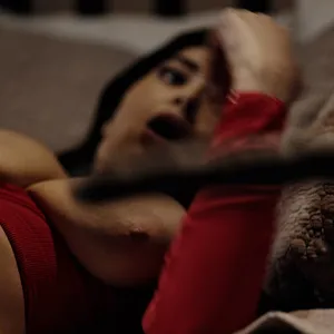 Chloe Surreal grabbed by tentacles