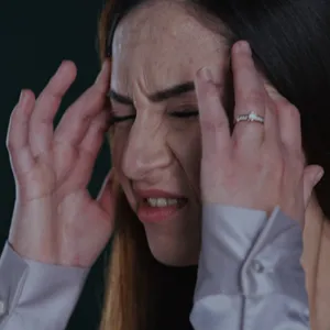 Something strange is going on with her