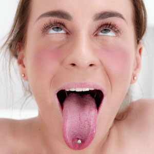 Josephine Jackson reaching orgasm