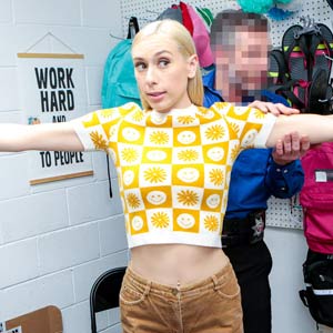 Strip search in progress