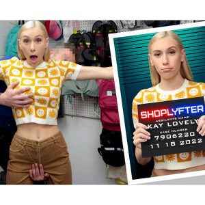 Kay Lovely is The Cooperative Thief at Shoplyfter