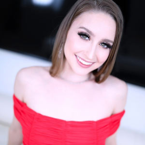 Laney Grey smiling for the camera