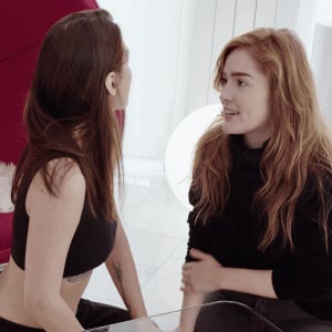 Jia and Liya love their new home