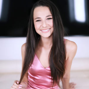 Liz smiling for the camera