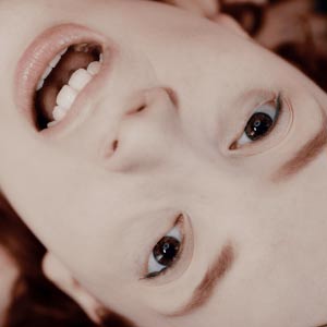 She is in her dream world