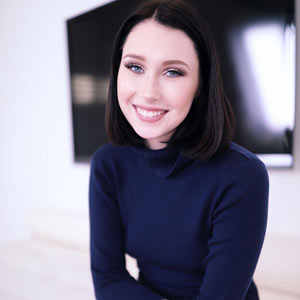 Smiling for the camera