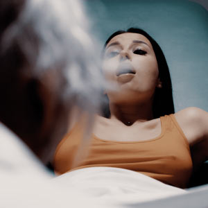 Milena Ray at the obgyn