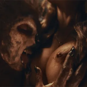 Grabbing Ava's big boobies