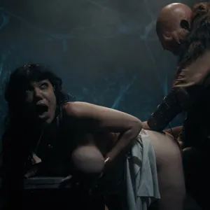Little Puck fucked by a huge cyclops