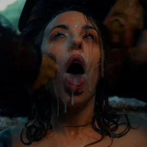 Anna Claire Clouds at Monster Porn with a massive facial
