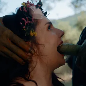Sucking on orc dick