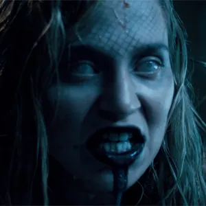 She turned into a creepy monster