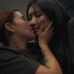 Agatha Vega, Dolly X kissing in the military base