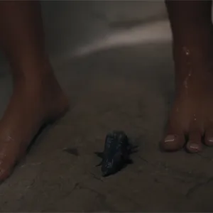 A parasite in the shower