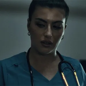 Gal Ritchie is there to comfort her