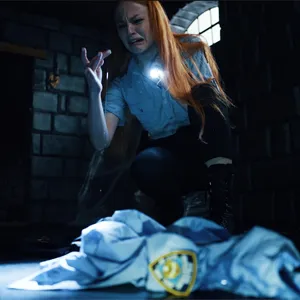 Sofia Rivers rushes to the place