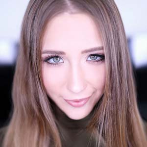 Close up on her pretty face