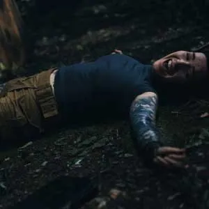 Forcing her to the ground