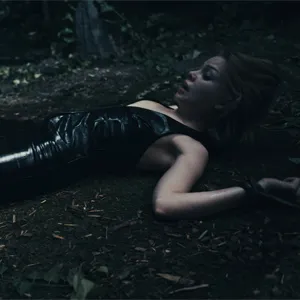 But she gets trapped by the entity