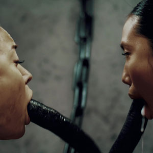 Sucking those huge things