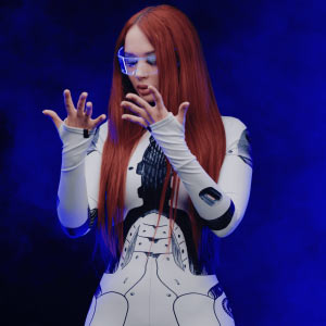 Purple Bitch is the anime chick