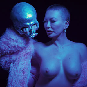 Showing off her new boobies