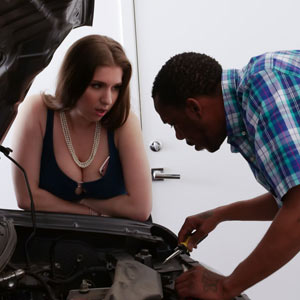 Charlie takes a look at her car