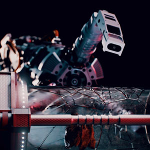 But then the glass breaks