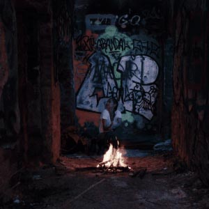 Setting up camp for the night