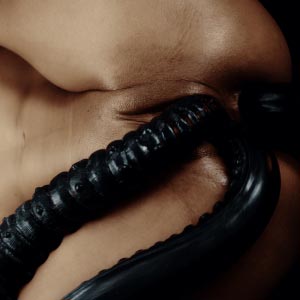 She loves the feel of those tentacles