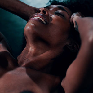 Barbie enjoys the hard ride