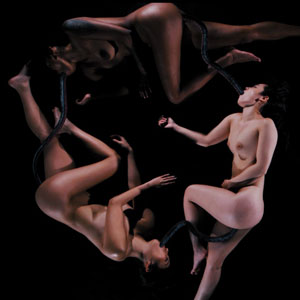 Threesome tentacle fucking ring