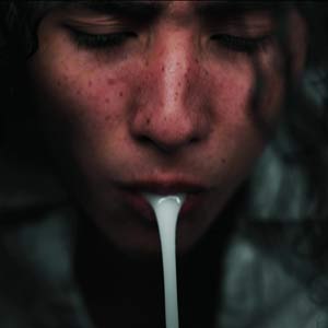 She can't swallow it all