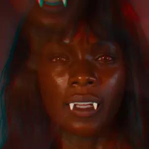 Ana Foxxx is a vampire