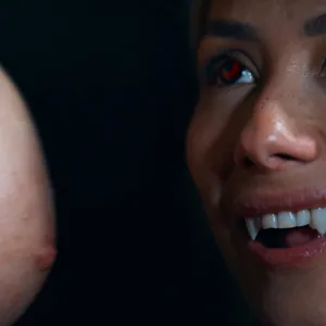 She turned to a vampire too