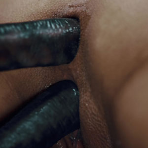 Close up double penetration